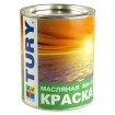 Краска масляная МА-15 "TURY" голубая 13кг евробанка жесть